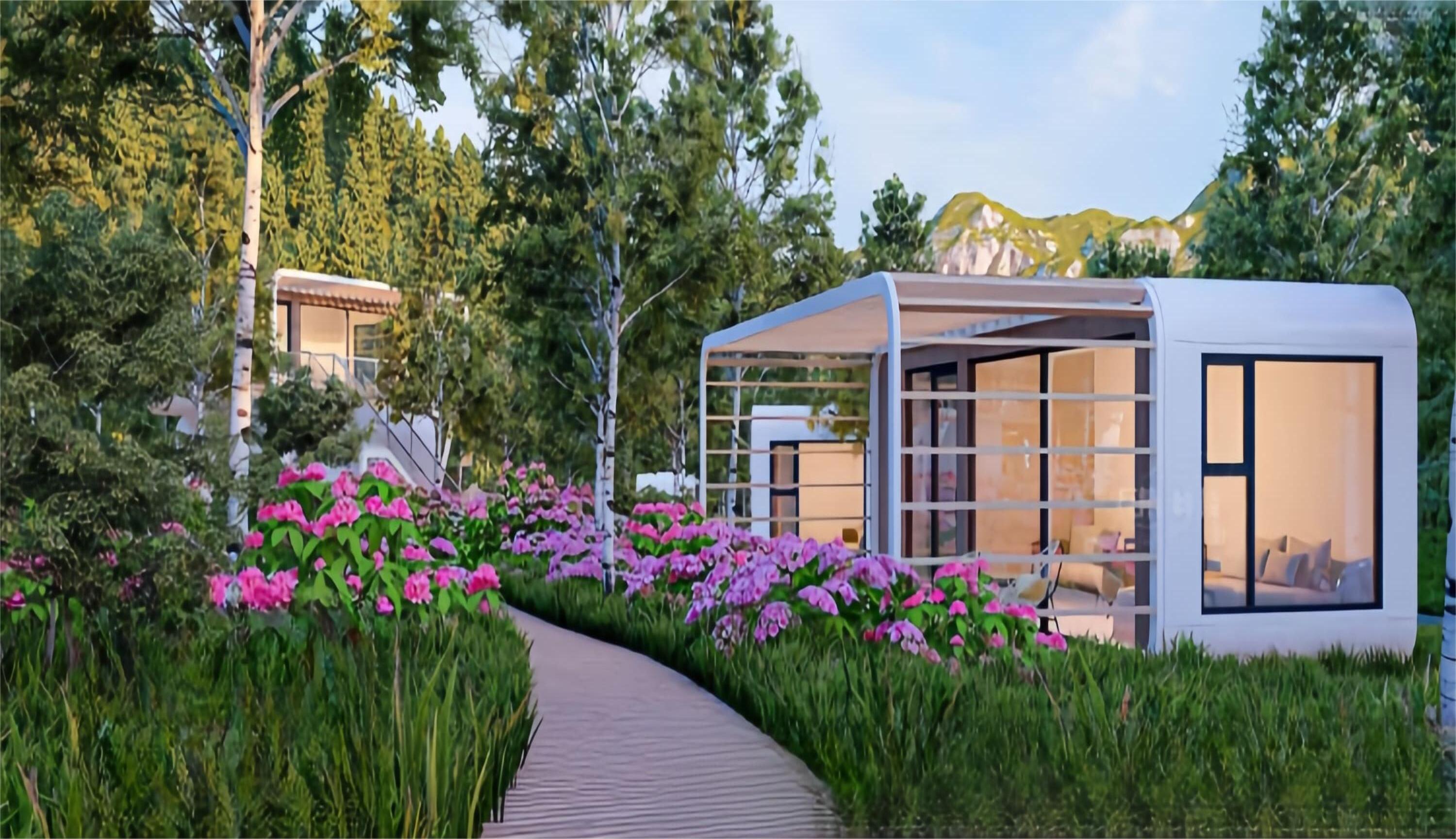 A2-High-end capsule house in resort area