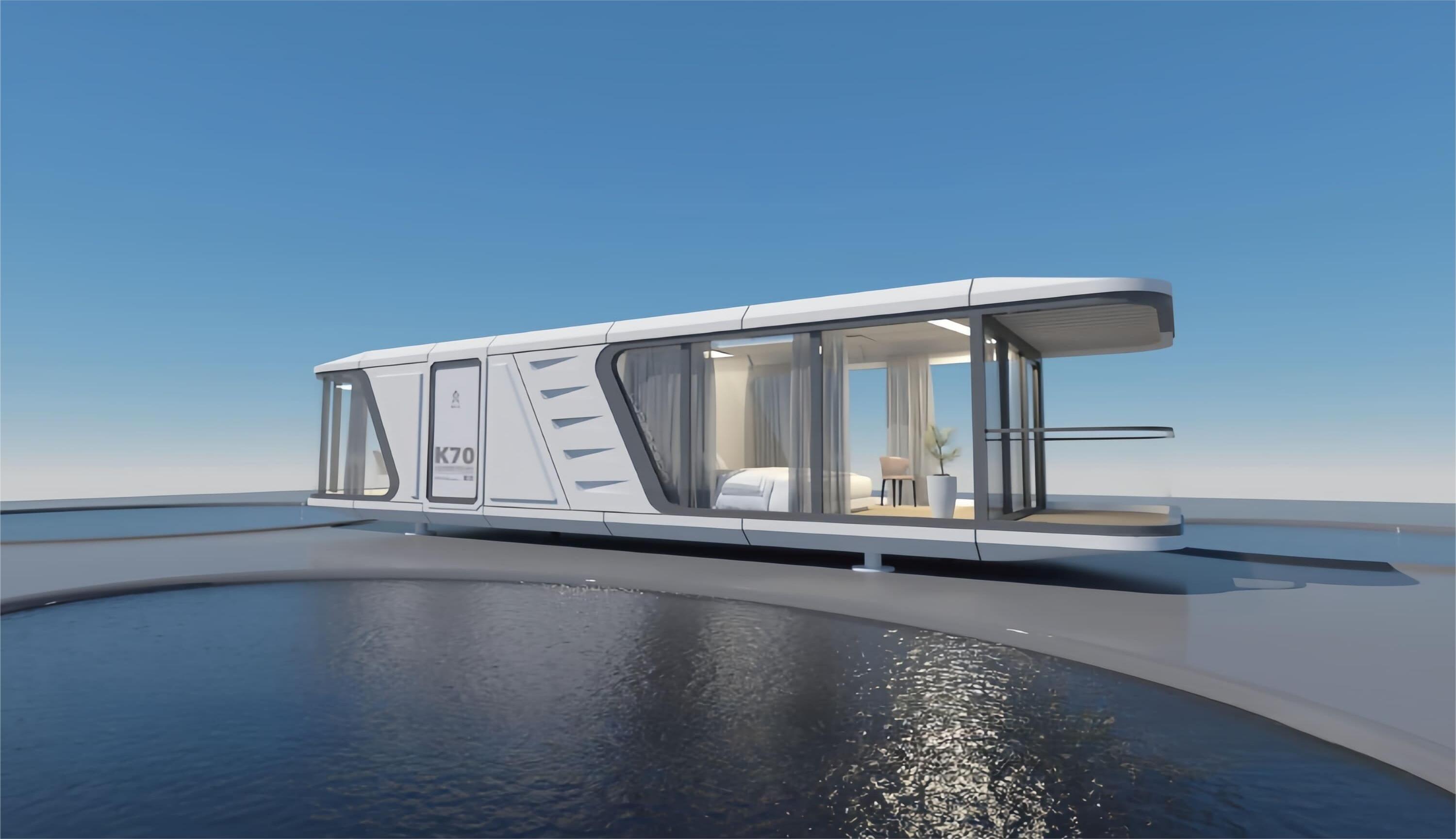 K70-Space capsule house from the future