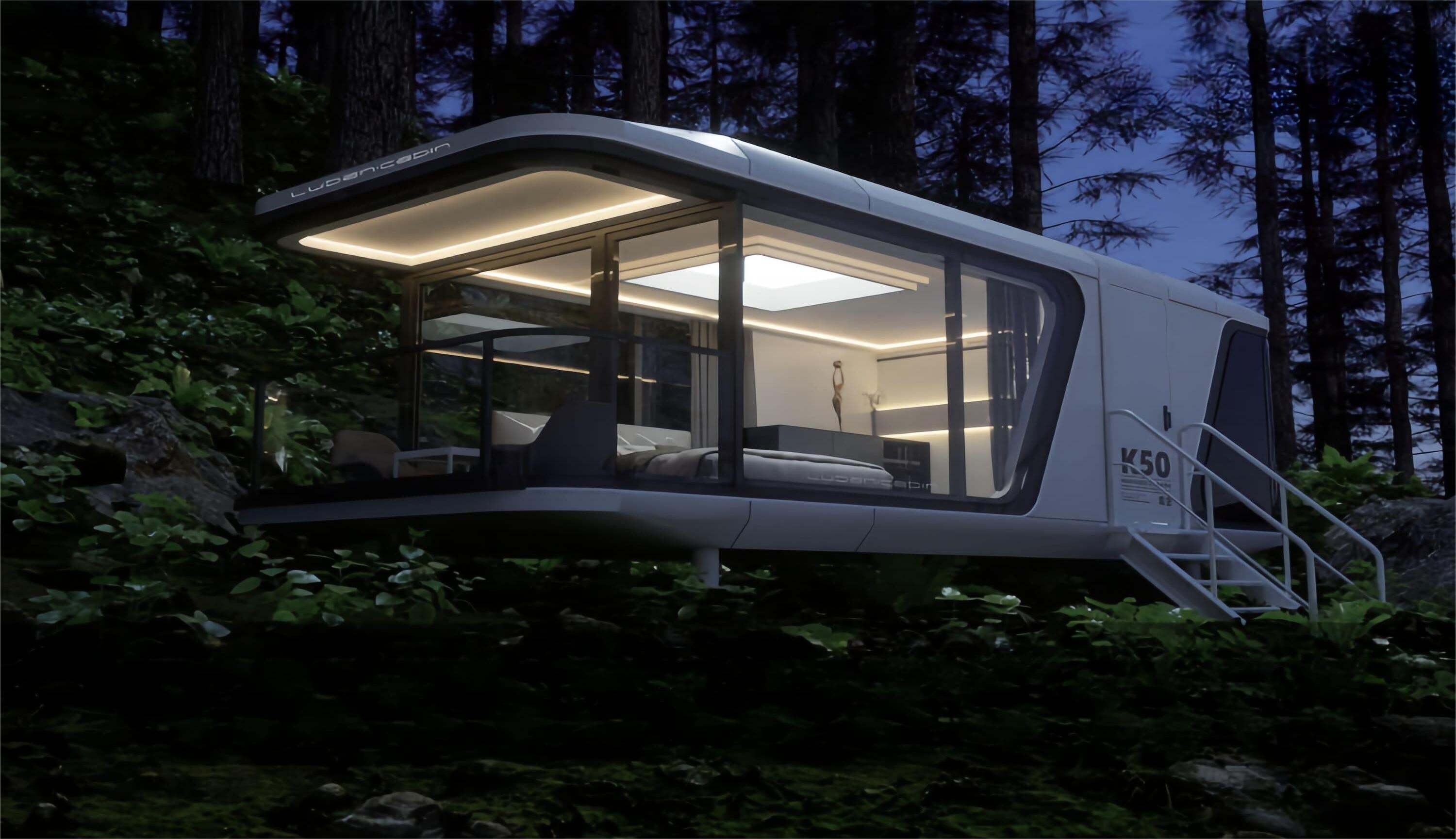 K50-Prefabricated technology space capsule house